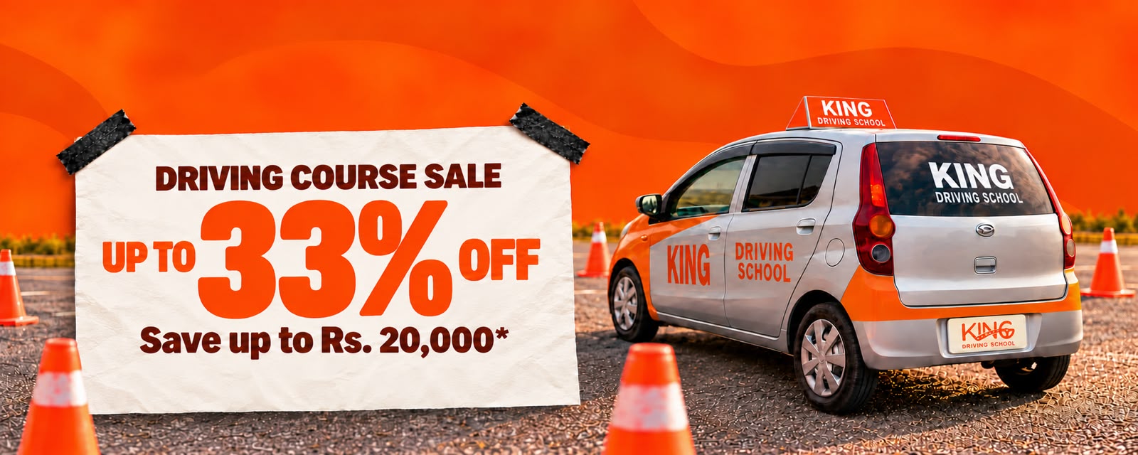 King Driving School — driving lessons in Islamabad & Rawalpindi (banner 3)