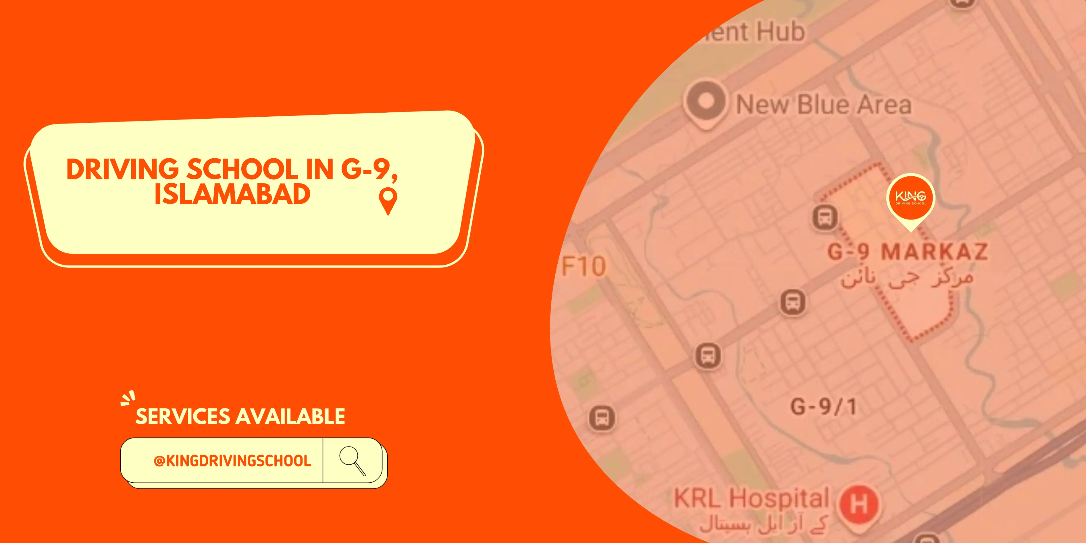 Driving School in G-9 (Karachi Company), Islamabad