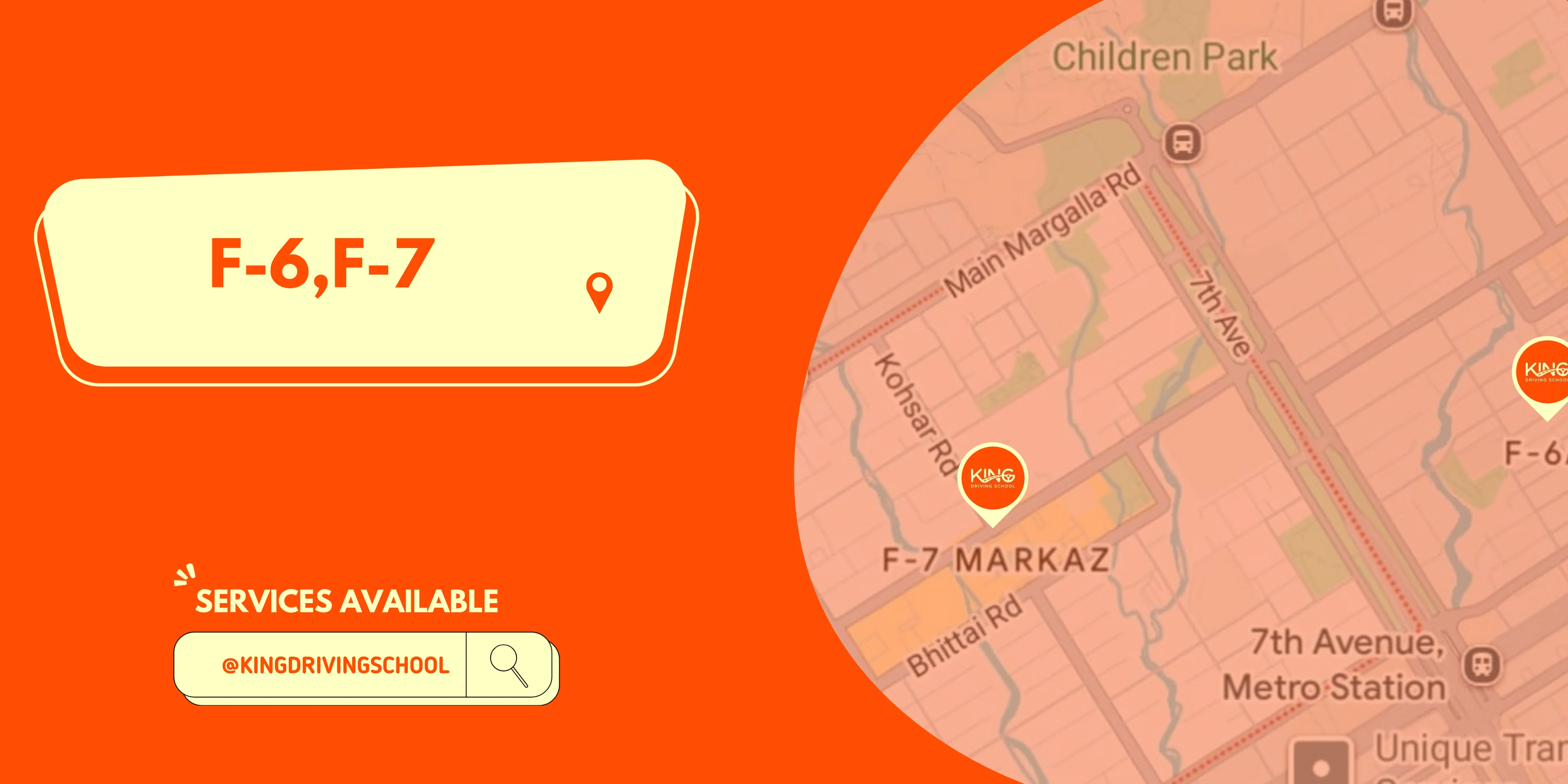 Driving School in F-7, Islamabad